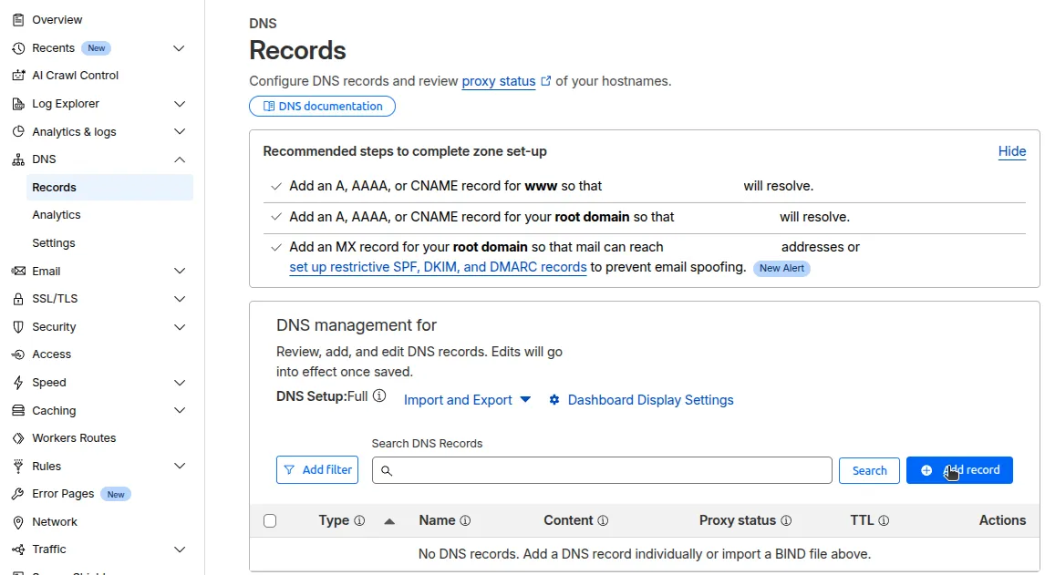 Host a Website on a Subdirectory with Cloudflare 3